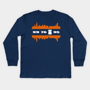 85 Chicago Bears Defensive Line Kids Long Sleeve T-Shirt